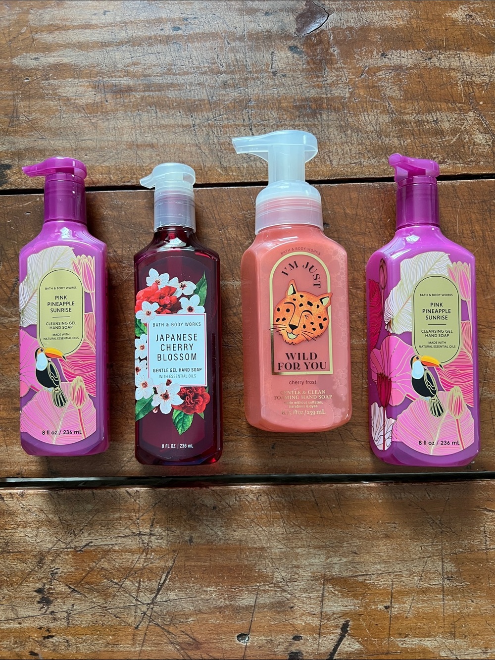 Bath & Body Works Foaming & Gentle Hand Soap Assortment - 4 bottles